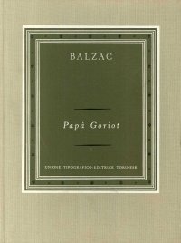 Balzac. Papà Goriot
