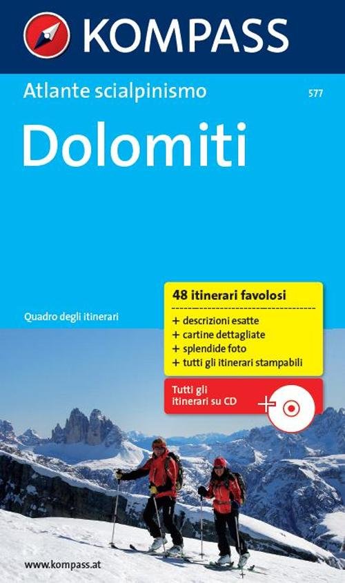 Atlante scialpinismo n. 577. Dolomiti Atlante scialpinismo n. 577. Dolomiti