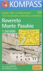 Carta escursionistica n. 101. Rovereto, Monte Pasubio 1:50.000