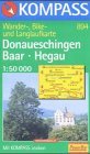 Wanderkarte n. 894. Donaueschingen, Baar, Hegau