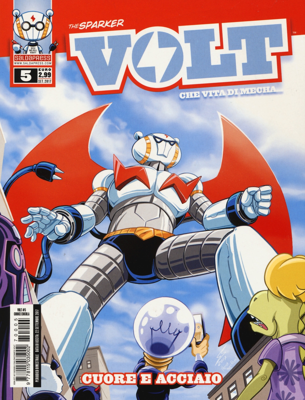 Volt. Che vita di mecha.... Vol. 5: Cuore e acciaio Volt. Che vita di mecha.... Vol. 5: Cuore e acciaio