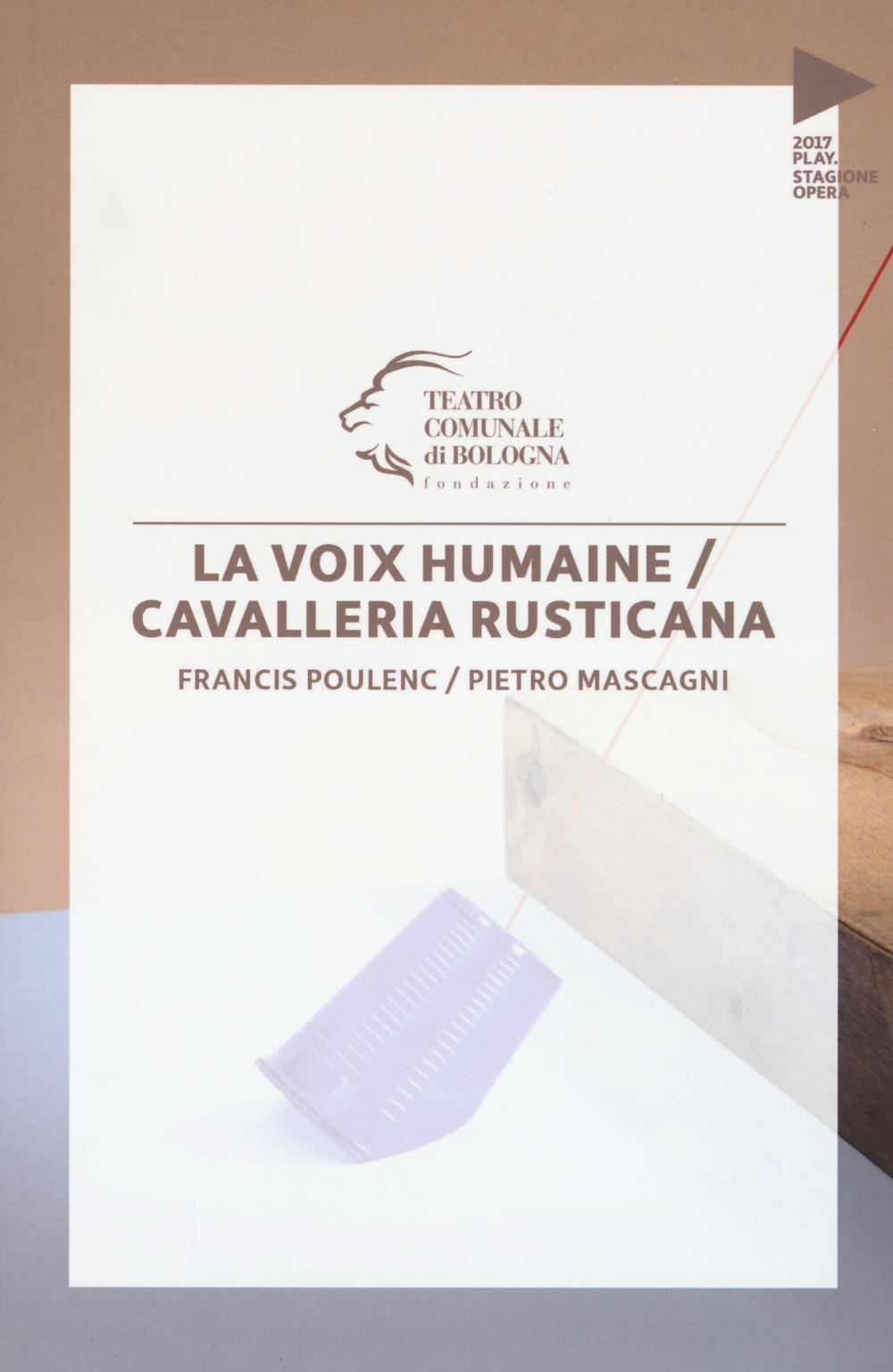 Francis Poulenc. Pietro Mascagni. La voix humaine. Cavalleria rusticana Francis Poulenc. Pietro Mascagni. La voix humaine. Cavalleria rusticana