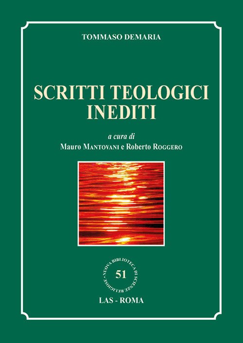 Scritti teologici inediti Scritti teologici inediti