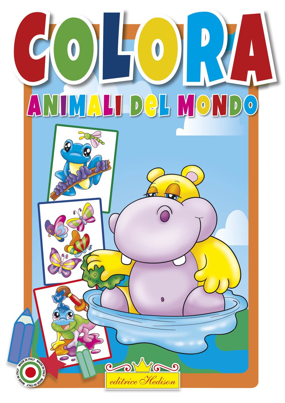 Colora animali del mondo Colora animali del mondo