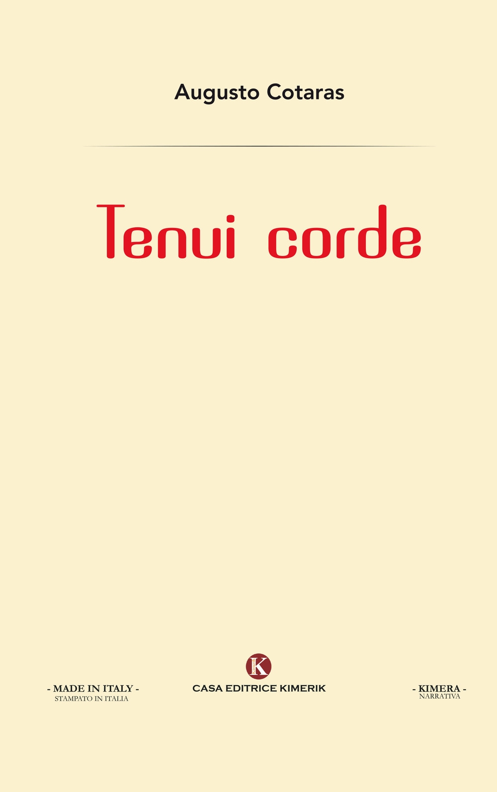 Tenui corde Tenui corde