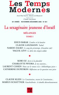 Les Temps Modernes, N° 651 :