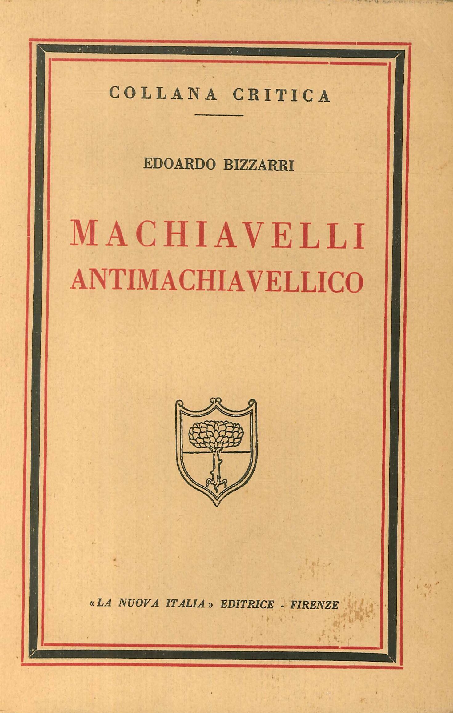 Machiavelli Antimachiavellico Machiavelli Antimachiavellico