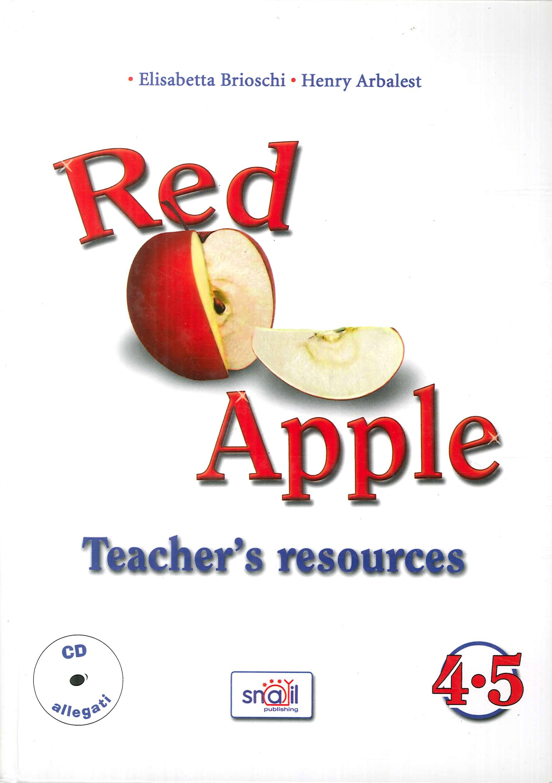Schedario. Red Apple Teachers Resources. 4-5. Con CD Schedario. Red Apple Teachers Resources. 4-5. Con CD