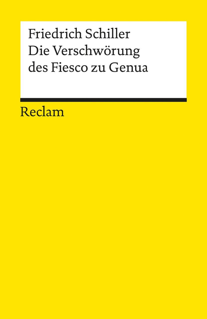 Die Verschwörung Des Fiesco Zu Genua Die Verschwörung Des Fiesco Zu Genua