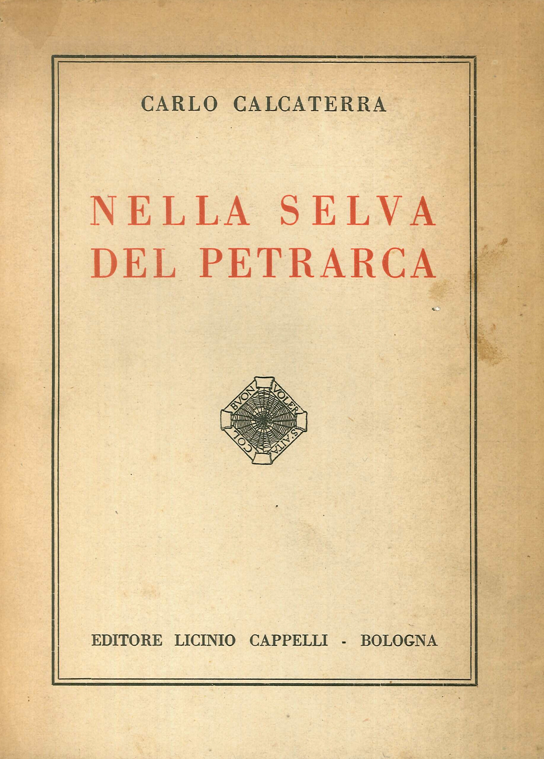 Nella Selva del Petrarca Nella Selva del Petrarca