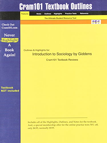 Outlines & Highlights For Introduction To Sociology Outlines & Highlights For Introduction To Sociology
