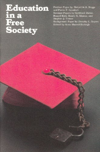 Education in a Free Society Education in a Free Society