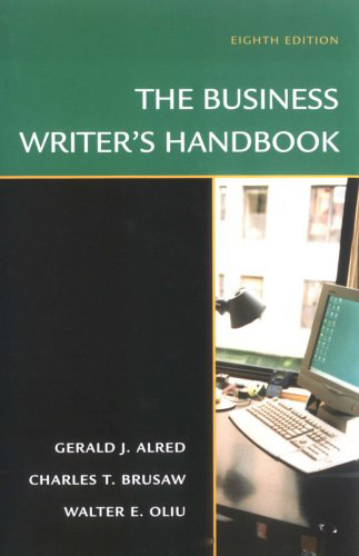 The Business Writer'S Handbook The Business Writer'S Handbook