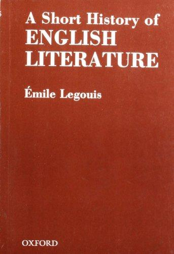 Short History of English Literature Short History of English Literature