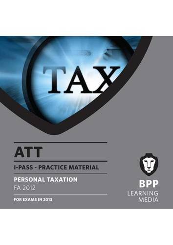 Att - 1: Personal Taxation (Fa 2012) Att - 1: Personal Taxation (Fa 2012)