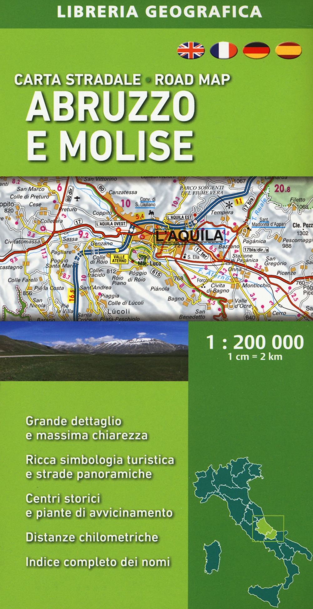 Abruzzo e Molise 1:200.000 Abruzzo e Molise 1:200.000