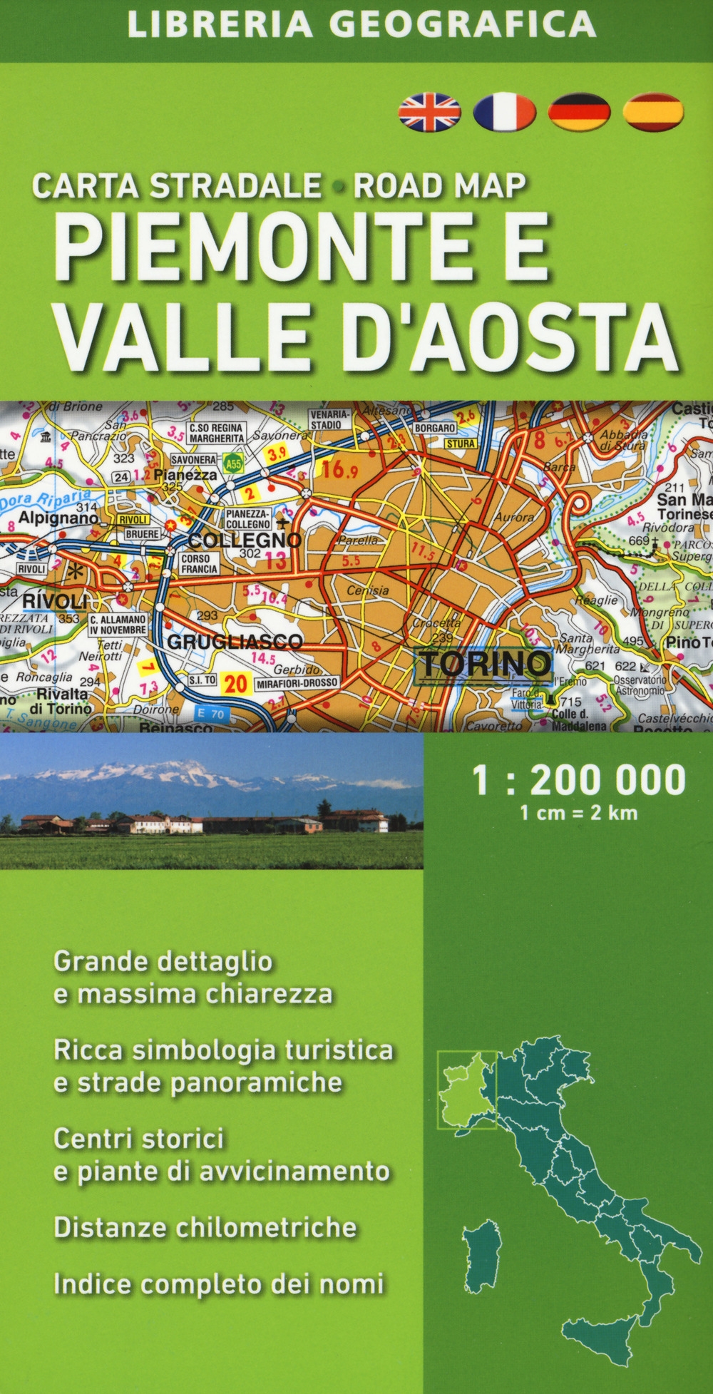 Piemonte e Valle d'Aosta 1:200.000 Piemonte e Valle d'Aosta 1:200.000