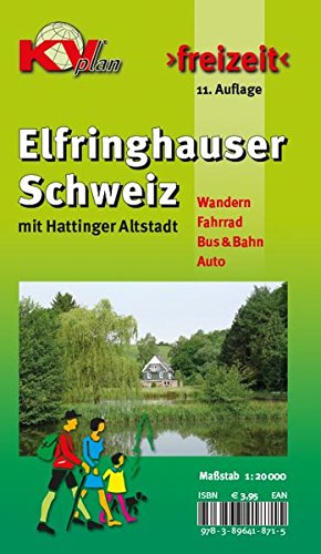Elfringhauser Schweiz 1 : 20 000: Freizeitkarte 1:20.000 Mit Innenstadt Von Hattingen 1:2.500 Elfringhauser Schweiz 1 : 20 000: Freizeitkarte 1:20.000 Mit Innenstadt Von Hattingen 1:2.500