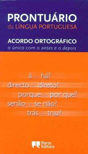 Prontuario Da Lingua Portuguesa:acordo Ortrografico Novo Prontuario Da Lingua Portuguesa:acordo Ortrografico Novo