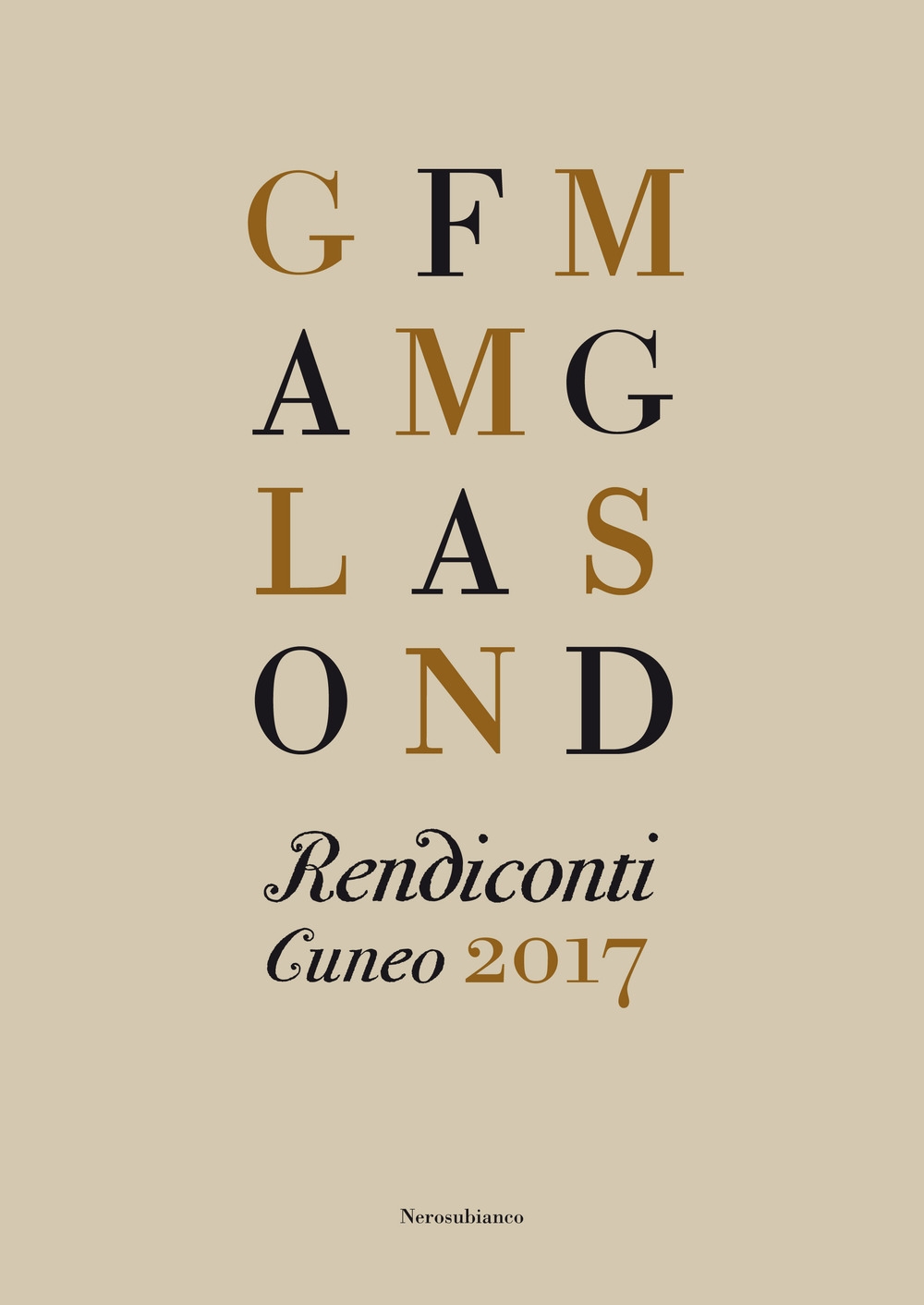 Rendiconti. Cuneo 2017 Rendiconti. Cuneo 2017