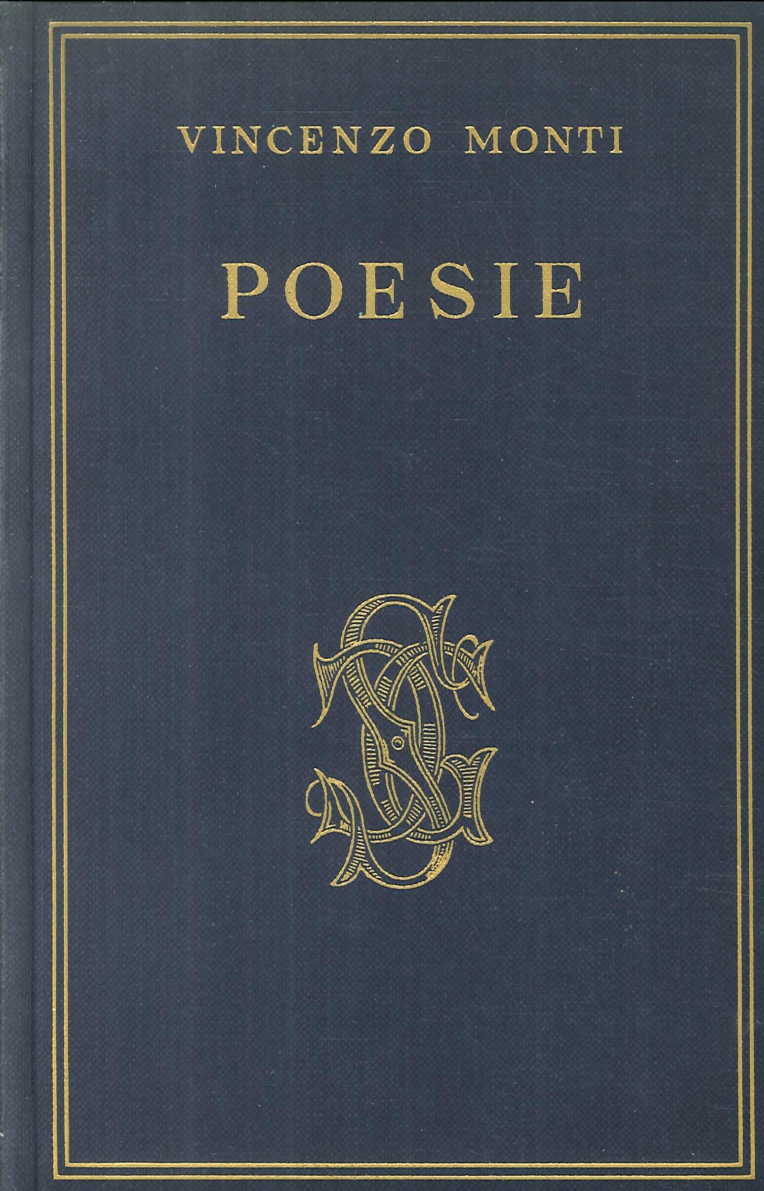 Vincenzo Monti. Poesie Vincenzo Monti. Poesie