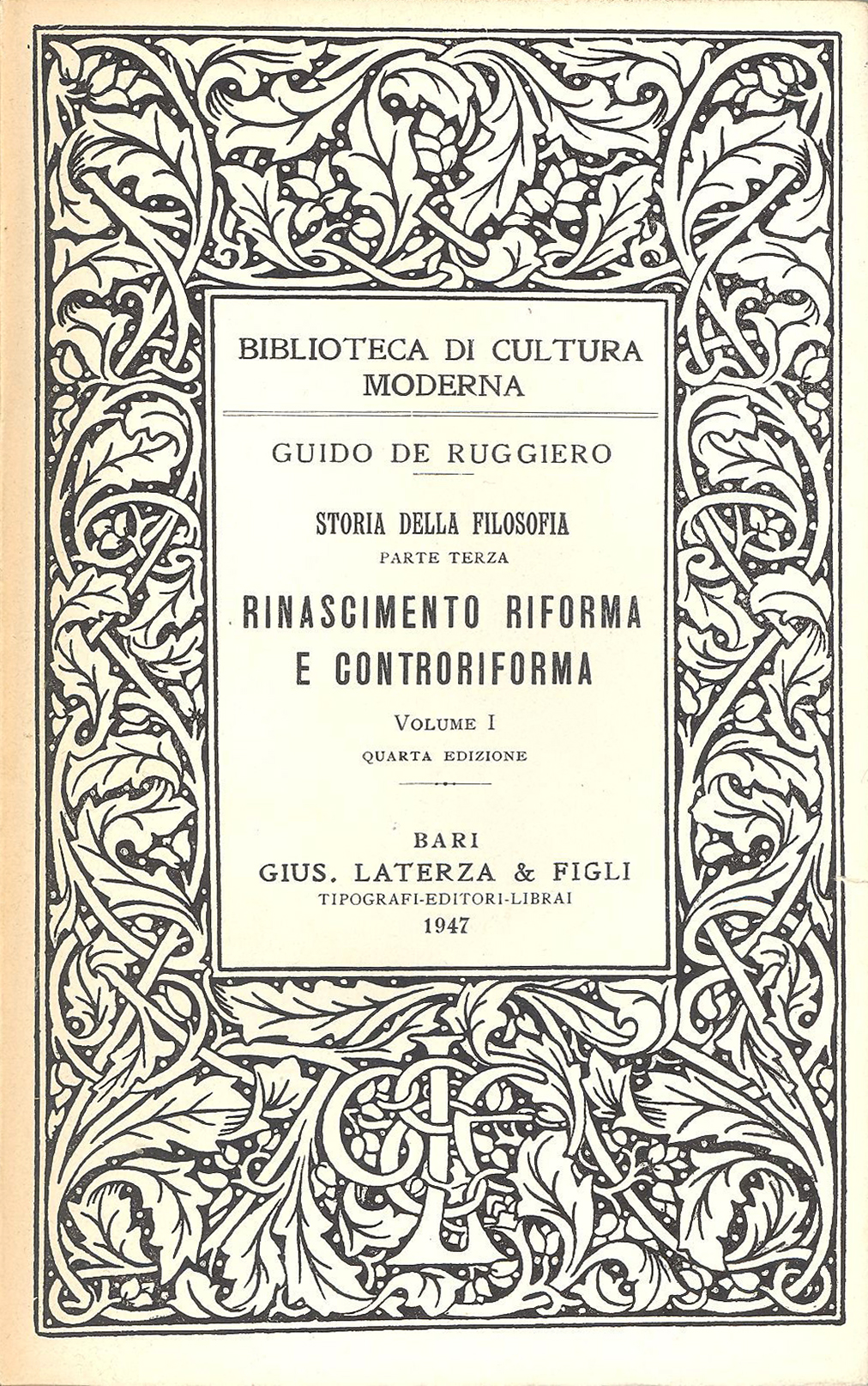 Rinascimento riforma controriforma Rinascimento riforma controriforma