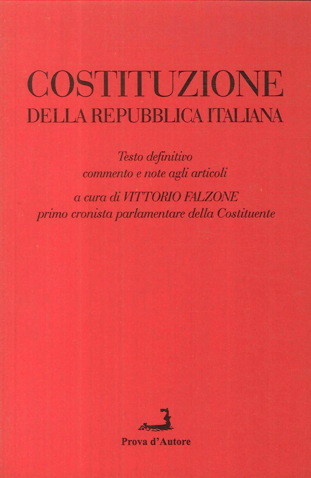 La Costituzione della Repubblica italiana