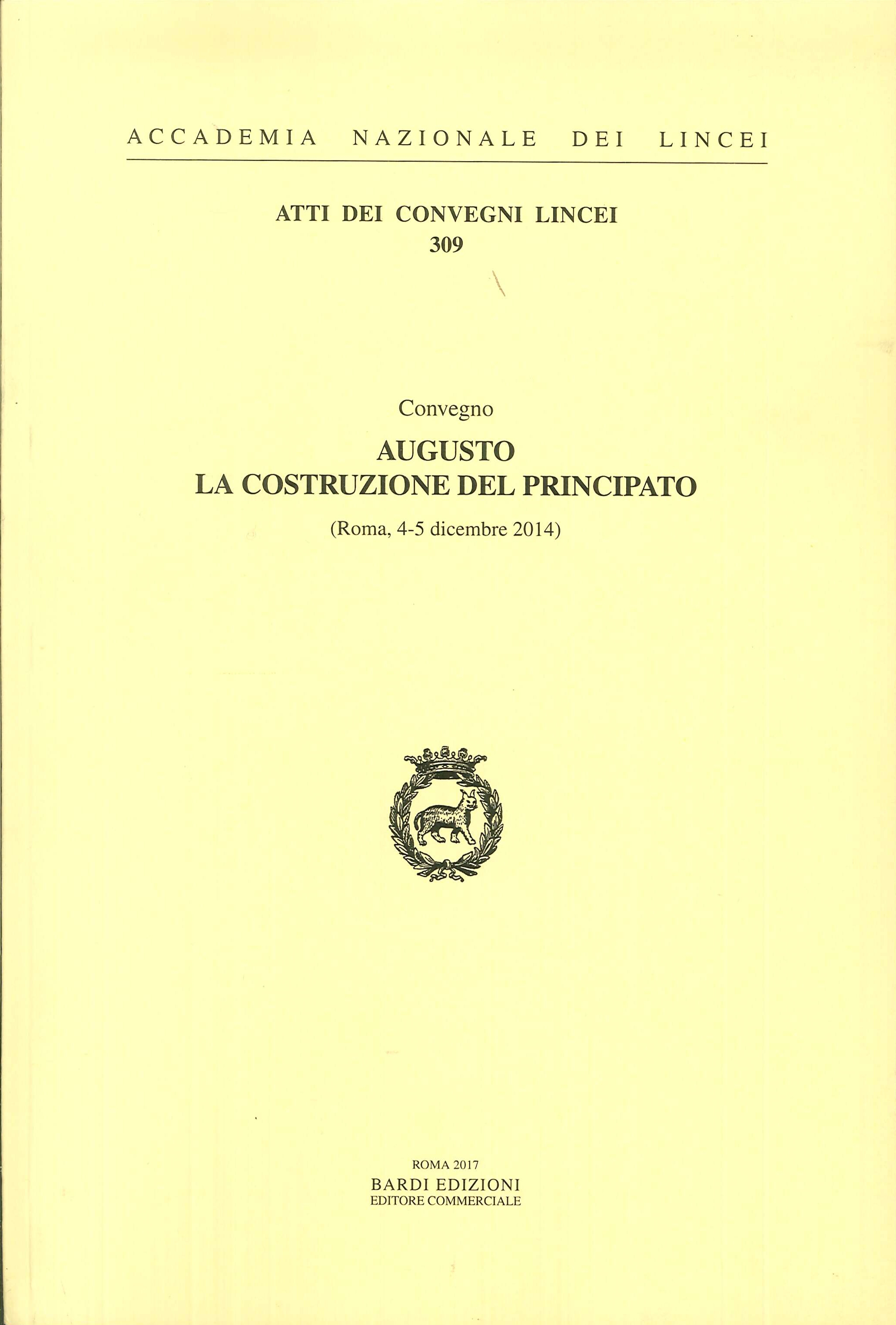 Augusto. La costruzione del principato Augusto. La costruzione del principato