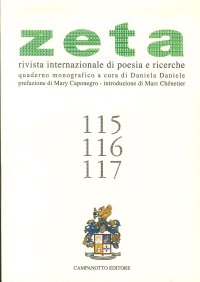 Zeta. Rivista internazionale di poesia e richerche. Vol. 115-116-117
