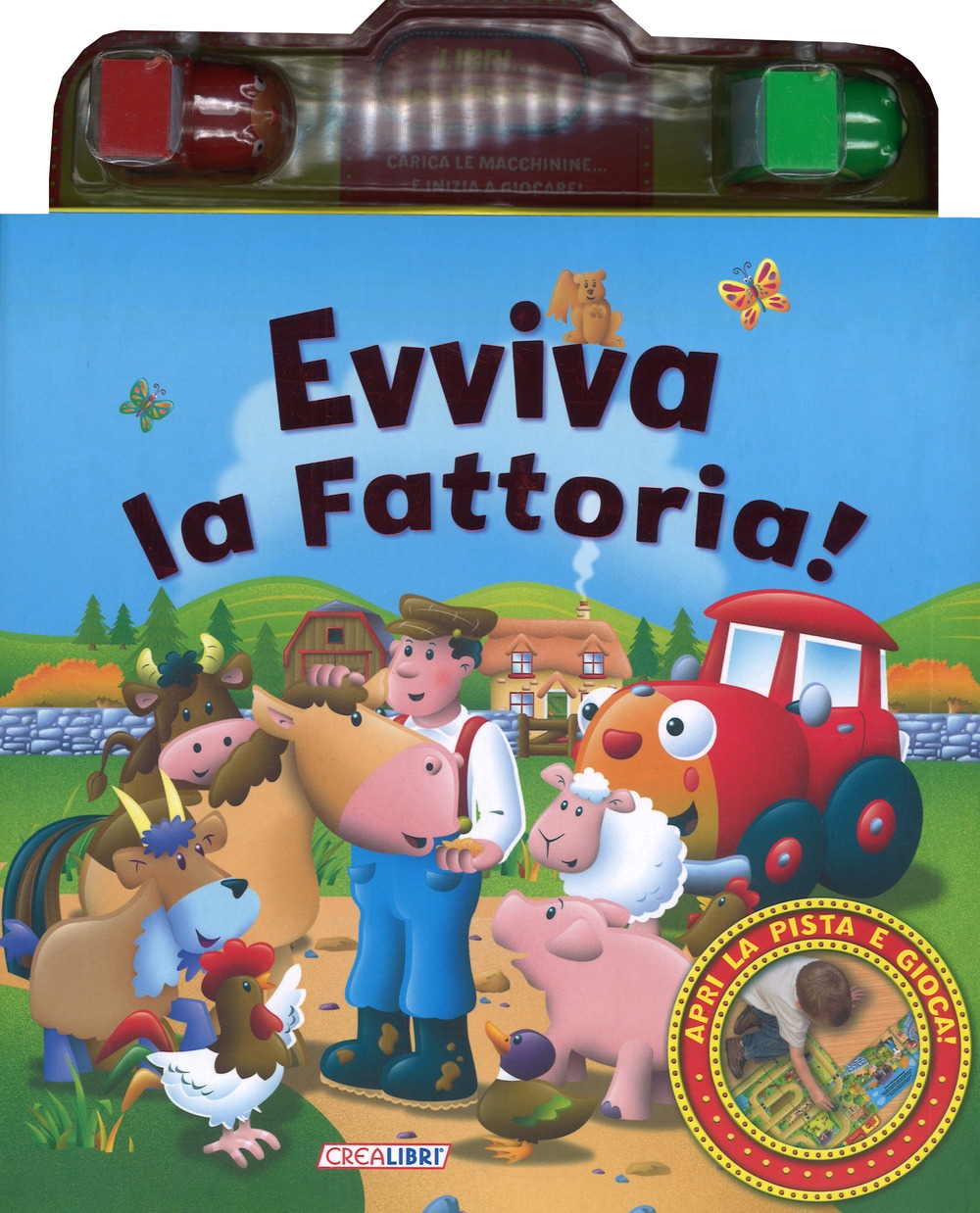 Evviva la fattoria! Libri... in pista! Ediz. a colori. Con gadget Evviva la fattoria! Libri... in pista! Ediz. a colori. Con gadget