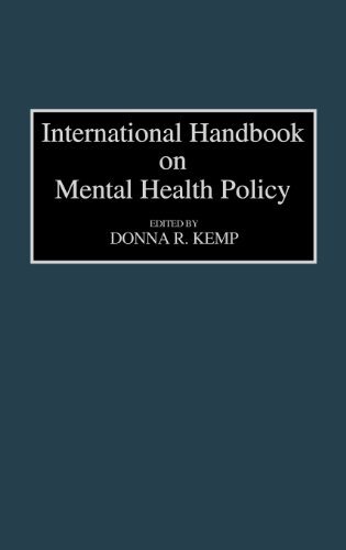 International Handbook on Mental Health Policy International Handbook on Mental Health Policy