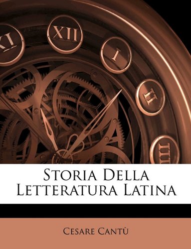 Storia Della Letteratura Latina Storia Della Letteratura Latina
