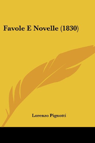 Favole E Novelle (1830) Favole E Novelle (1830)