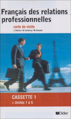 FRANCAIS DES RELATIONS PROFESSIONNELLES 2 K7 VIDEO PAL FRANCAIS DES RELATIONS PROFESSIONNELLES 2 K7 VIDEO PAL