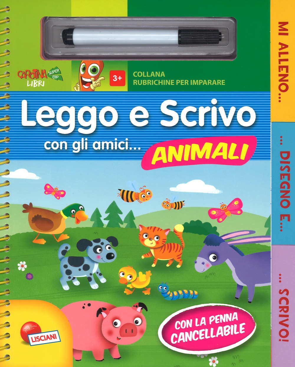 Leggo e scrivo con gli amici... animali. Ediz. a colori. Ediz. a spirale. Con gadget Leggo e scrivo con gli amici... animali. Ediz. a colori. Ediz. a spirale. Con gadget