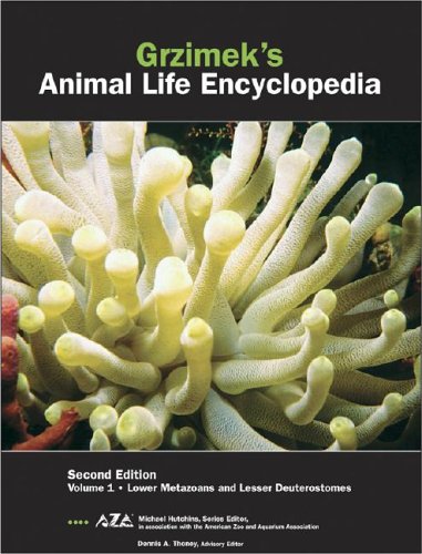 1: Grzimek'S Animal Life Encyclopedia: Lower Metazoans and Lesser Deuterostomes 1: Grzimek'S Animal Life Encyclopedia: Lower Metazoans and Lesser Deuterostomes