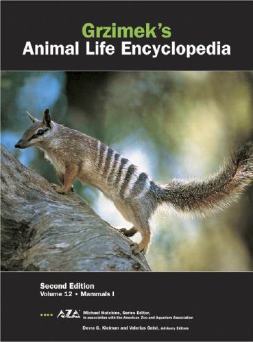 12: Grzimeks Animal Life Encyclopedia: Mammals 12: Grzimeks Animal Life Encyclopedia: Mammals