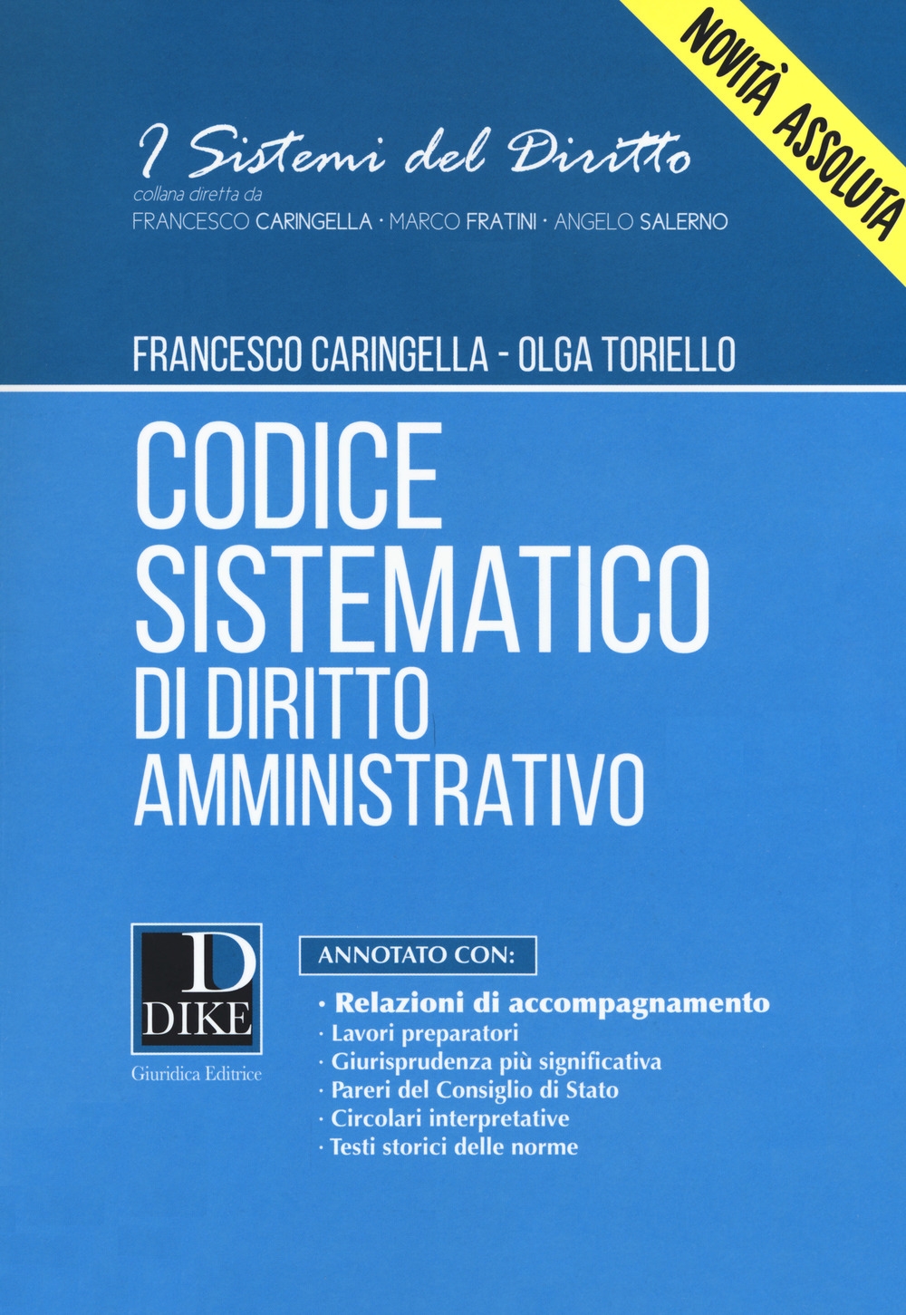 Codice sistematico di diritto amministrativo Codice sistematico di diritto amministrativo