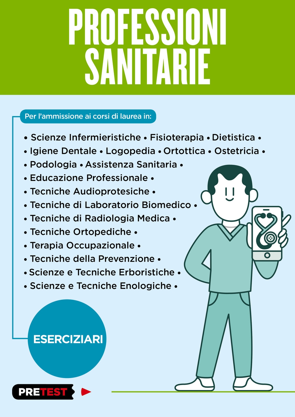 Professioni sanitarie. Eserciziari Professioni sanitarie. Eserciziari
