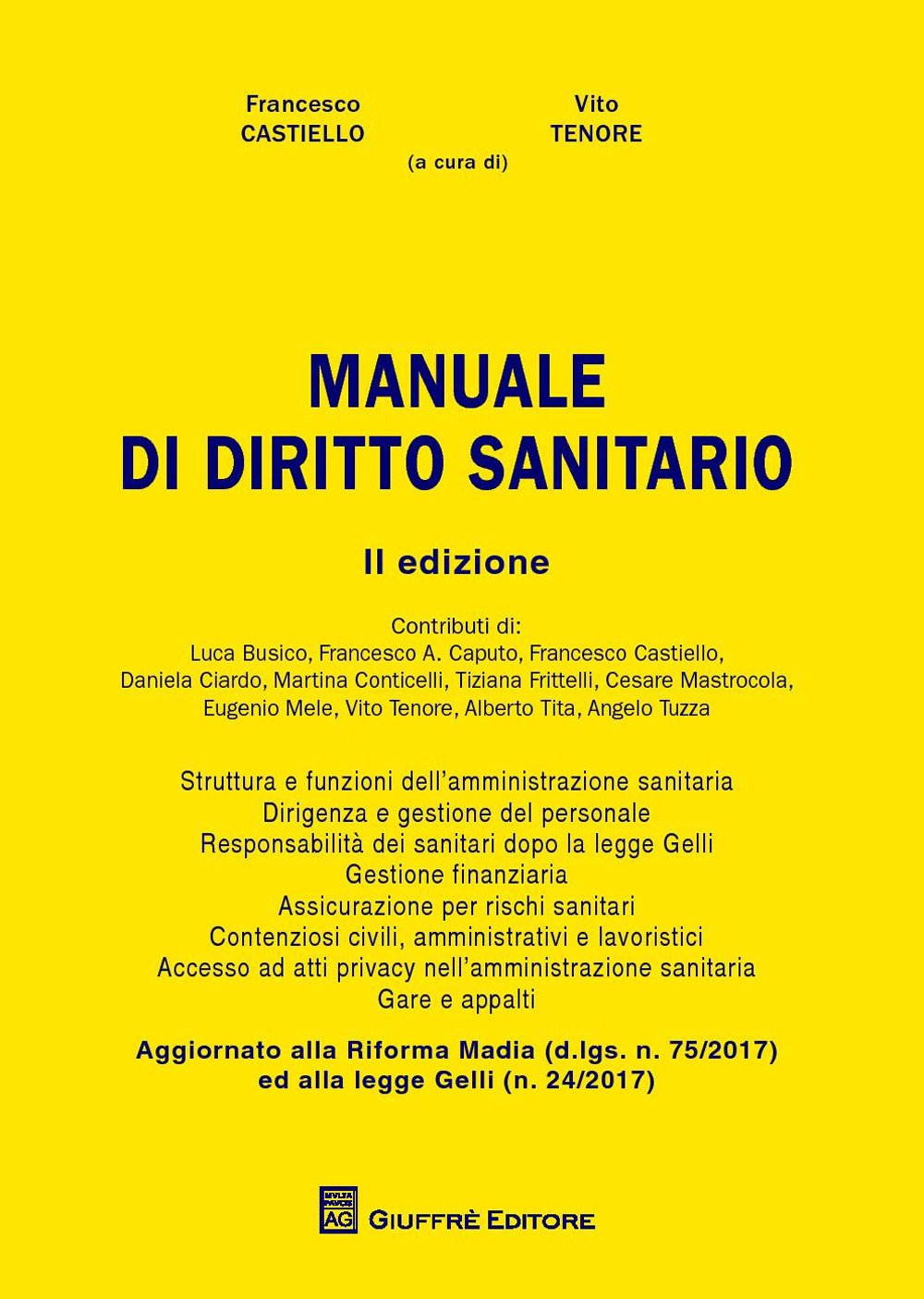 Manuale di diritto sanitario Manuale di diritto sanitario