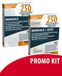 Kit concorso 250 assistenti sociali Kit concorso 250 assistenti sociali