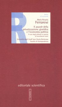 Il puzzle della privatizzazione giuridica e l'economia politica. Il caso degli arbitrati in materia di investimenti esteri