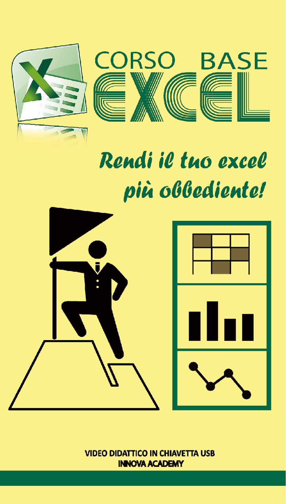 Corso base Excel. Rendi il tuo Excel più obbediente! Video didattico in chiavetta usb