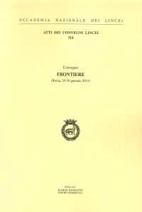 Frontiere. Convegno (Roma, 29-30 Gennaio 2015)