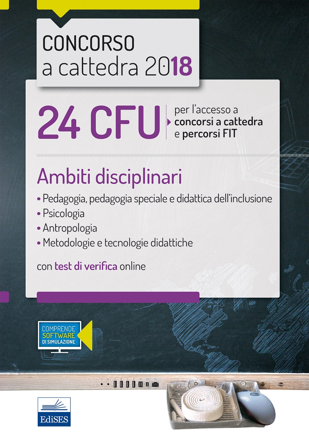 24 CFU per l'accesso a concorsi a cattedra e percorsi FIT. Ambiti disciplinari: Pedagogia, Psicologia, Antropologia, Metodologie e tecnologie didattiche. Con Contenuto digitale (fornito elettronicamente) 24 CFU per l'accesso a concorsi a cattedra e percorsi FIT. Ambiti disciplinari: Pedagogia, Psicologia, Antropologia, Metodologie e tecnologie didattiche. Con Contenuto digitale (fornito elettronicamente)