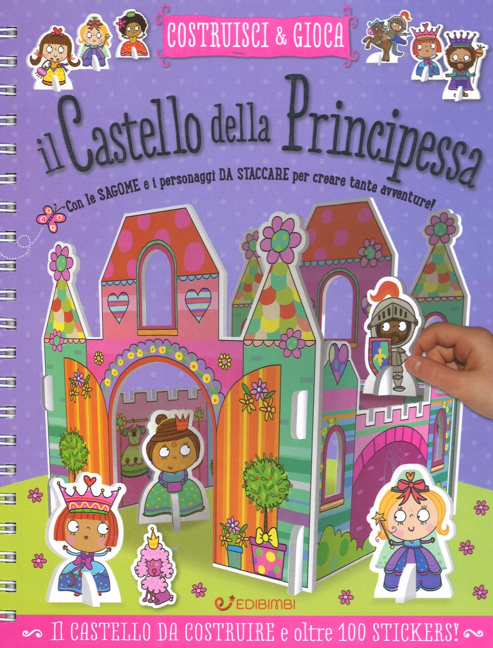Il castello della principessa. Costruisci e gioca. Con adesivi. Ediz. a colori. Ediz. a spirale Il castello della principessa. Costruisci e gioca. Con adesivi. Ediz. a colori. Ediz. a spirale