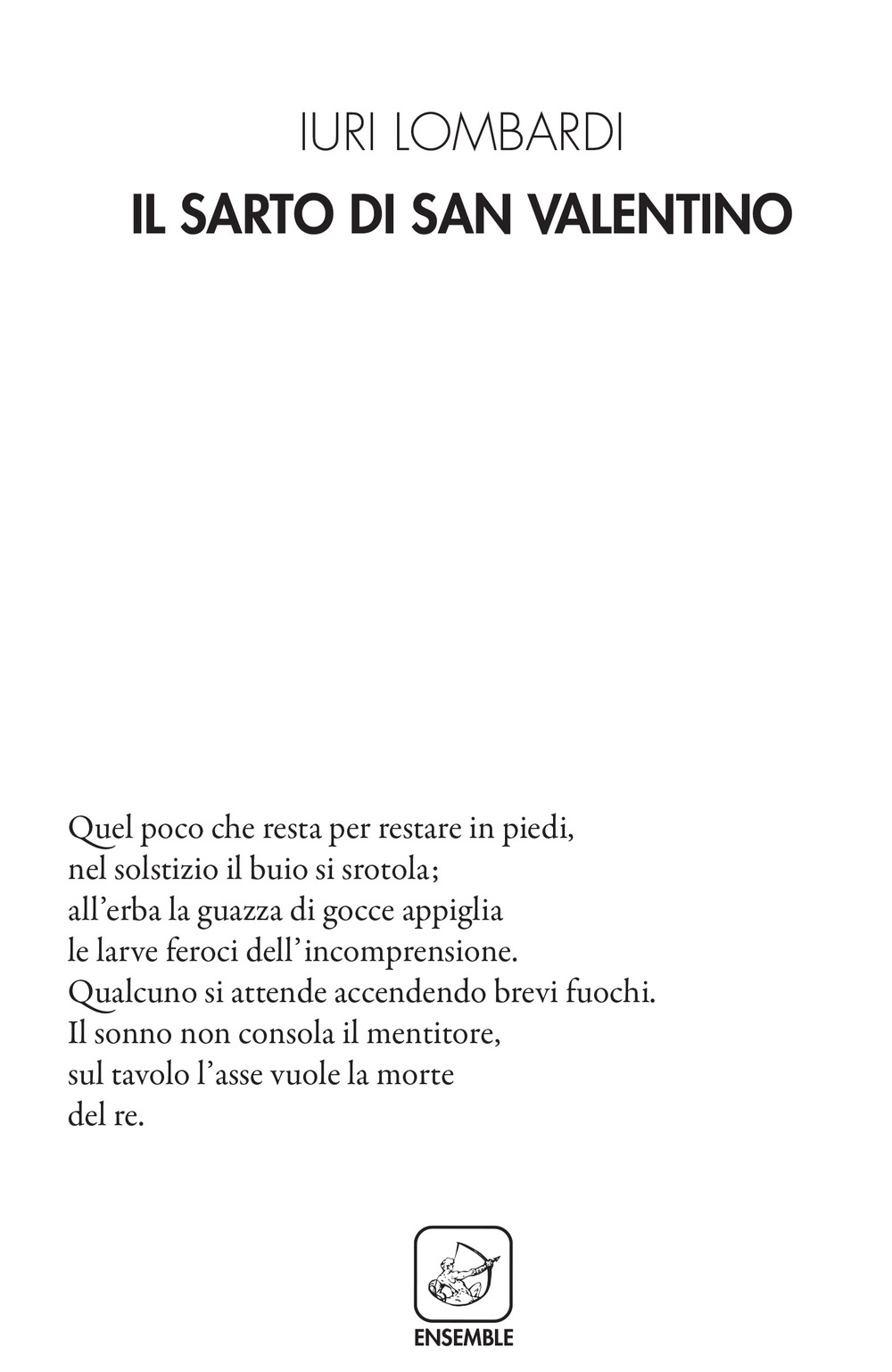 Il sarto di San Valentino Il sarto di San Valentino