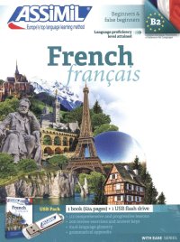 French - Francais. 1 book + 1 USB flash drive