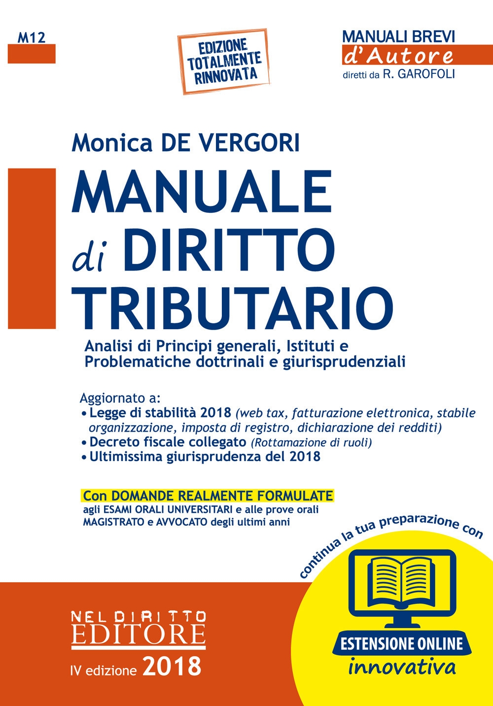 Manuale di diritto tributario. Con aggiornamento online Manuale di diritto tributario. Con aggiornamento online