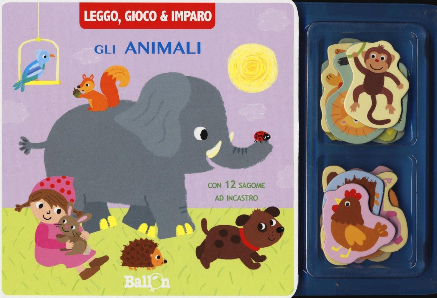 Gli animali. Leggo, gioco & imparo. Ediz. illustrata. Con gadget Gli animali. Leggo, gioco & imparo. Ediz. illustrata. Con gadget